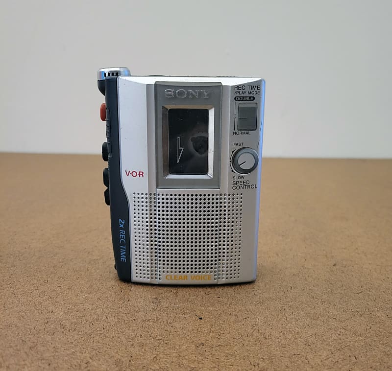 Sony Clear Voice Handheld Cassette Recorder Reverb