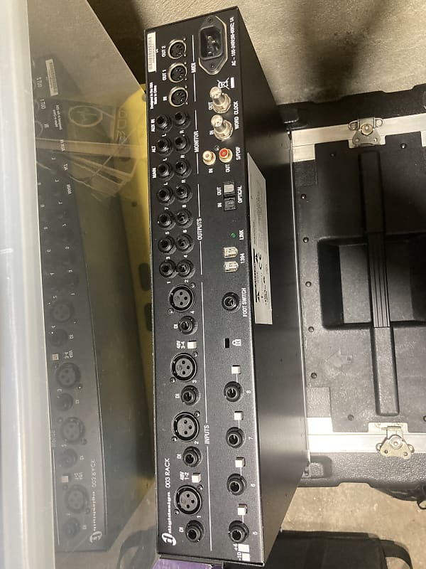 Digidesign Digi 003 Rack+ Rackmount Firewire Interface with 8 Mic Preamps