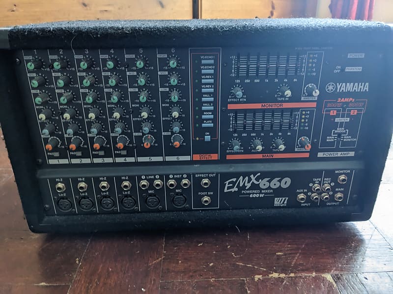 Yamaha EMX 640 Powered mixer - Mat | Reverb