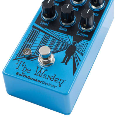 New EarthQuaker Devices The Warden V2 Optical Compressor Guitar Effects Pedal image 3