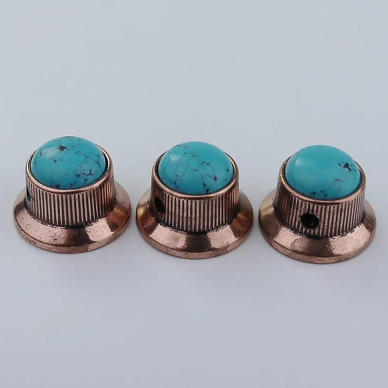 Red Bronze Strat Stratocaster Style Guitar Volume and Tone Reverb