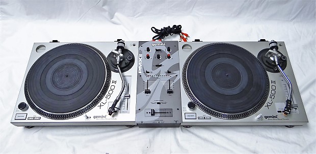 Gemini XL-500 II (x2) & PMX-60 Complete DJ System | Reverb