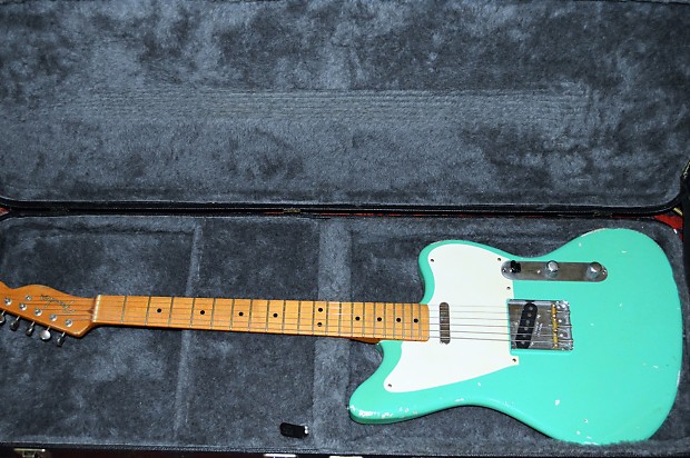 ァッション人気ブランドランキング US 52re with Blue Daphne Telemaster Fender Fender neck tele エレキギター