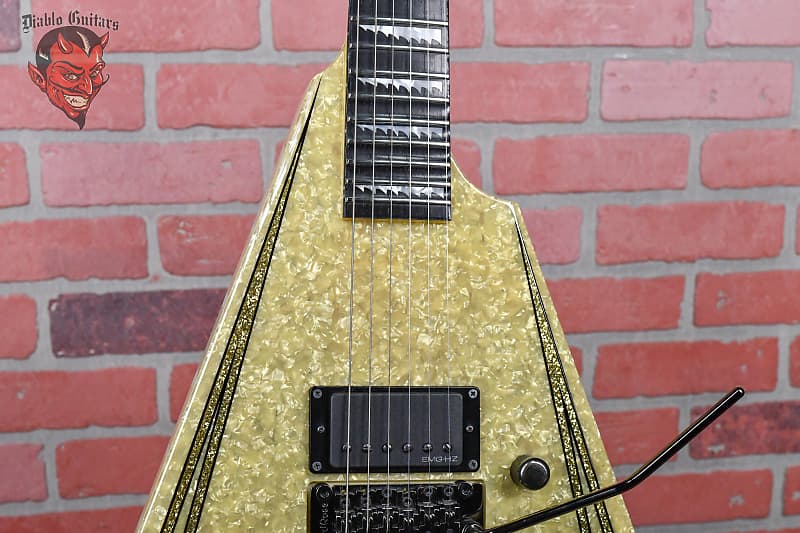 ESP Custom Shop Alexi Laiho Signature “Pearl” Pearloid Top