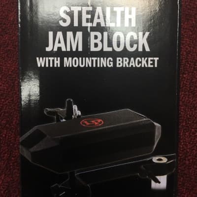 Latin Percussion LP1208K Stealth Jam Block with Mounting Bracket image 2
