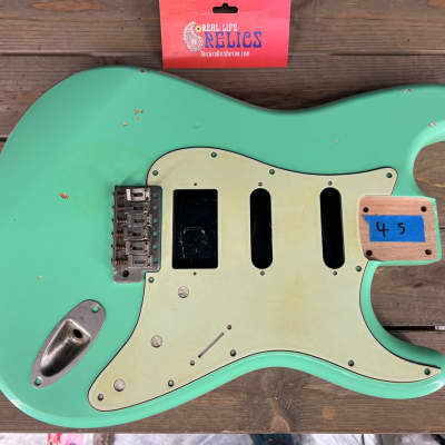 Real Life Relics Strat® Stratocaster® Body Aged Surf Green HSS #1 image 2