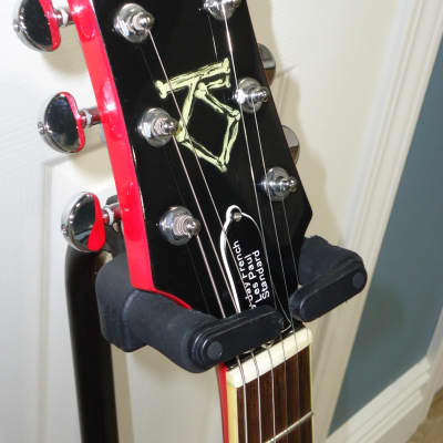 2005 Epiphone Jay Jay French Elitist Les Paul Standard Pinkburst Electric Guitar JJ Twisted Sister image 5