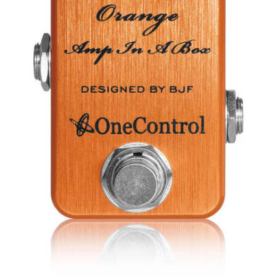 One Control Fluorescent Orange Amp in a Box A/AB for sale
