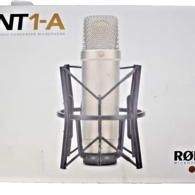RODE NT1-A Large Diaphragm Cardioid Condenser Microphone 2002 - Present - Silver image 4