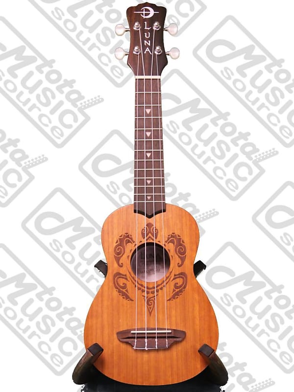 LUNA 21' Soprano Ukulele, Gigbag, UKE HONU, EXTRA Aquila Strings, PC,  Tuner, UKE HONU PRO