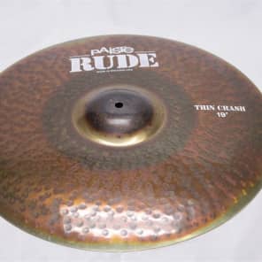 Paiste 19" RUDE Thin Crash Cymbal