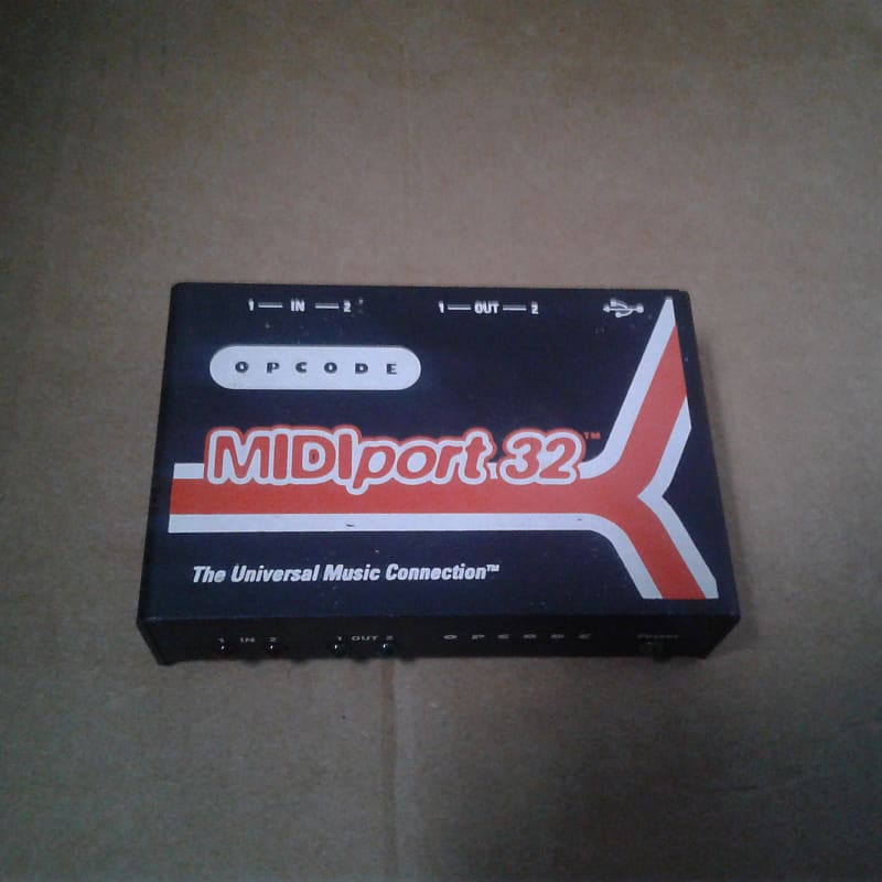 半額sale - タイムセールをお見逃しなく Classic MIDI to USB 2-Inputs/2-Outputs MIDIport32 Opcode DTM・DAW