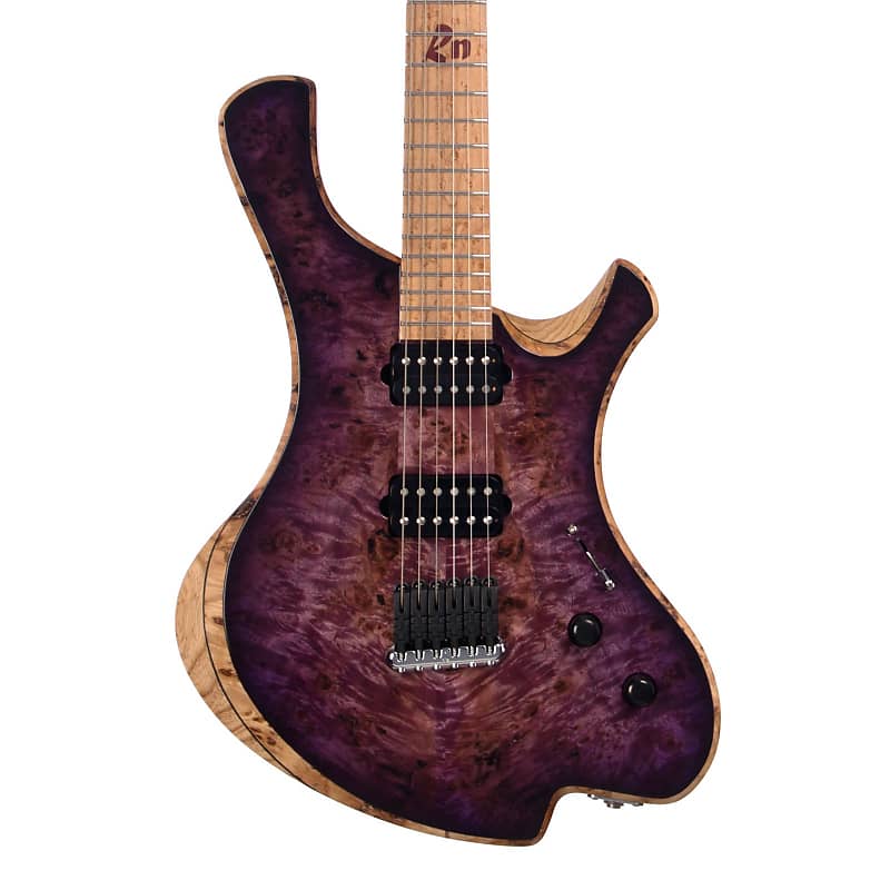o3 Guitars Radon - Purple Nightmare - Hand Made by Alejandro Ramirez - Custom Boutique Electric Guitar image 1