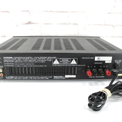 Sonance Sonamp 260 60 WPC 2 Channel Home Theater Stereo Power Amplifier image 4
