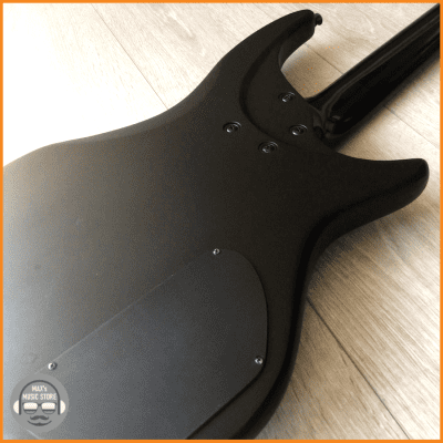 Vantage 750B 5 String Bass Satin Black – Left Handed – New Strings, Leather Strap – Samick 1992 image 18