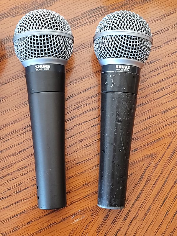 3 Vintage Shure SM58 Dual Impedance Made in the USA