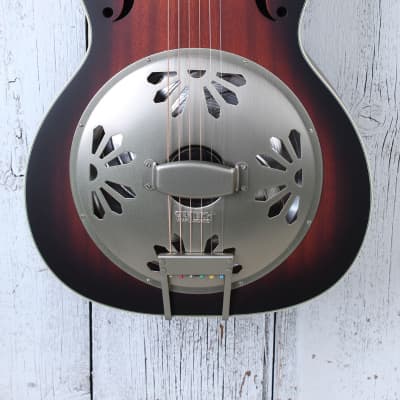 Gretsch G9241 Alligator Biscuit Round Neck Resonator Acoustic Electric Guitar for sale