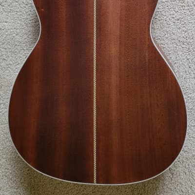 Fender Paramount PM-3C Triple-0 All Mahogany Acoustic Guitar, New Gig Bag image 6