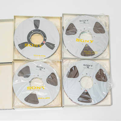 Sony SLH-11-1100-BL - 1/4" Tape Reels - Set of 4 - Empty Reels image 2