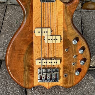Kramer DMZ 6000B Bass 1980 - an absolute stunning Figured Walnut/Maple example that's just fiiiiine ! for sale
