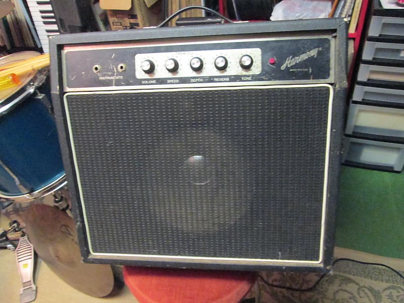 HARMONY late 70s vintage solid state amp combo amplifier w/ tremolo 1979 image 1