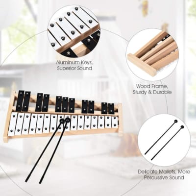 Other Sonart Xylophone Wooden Percussion 2023 - Black & White image 6