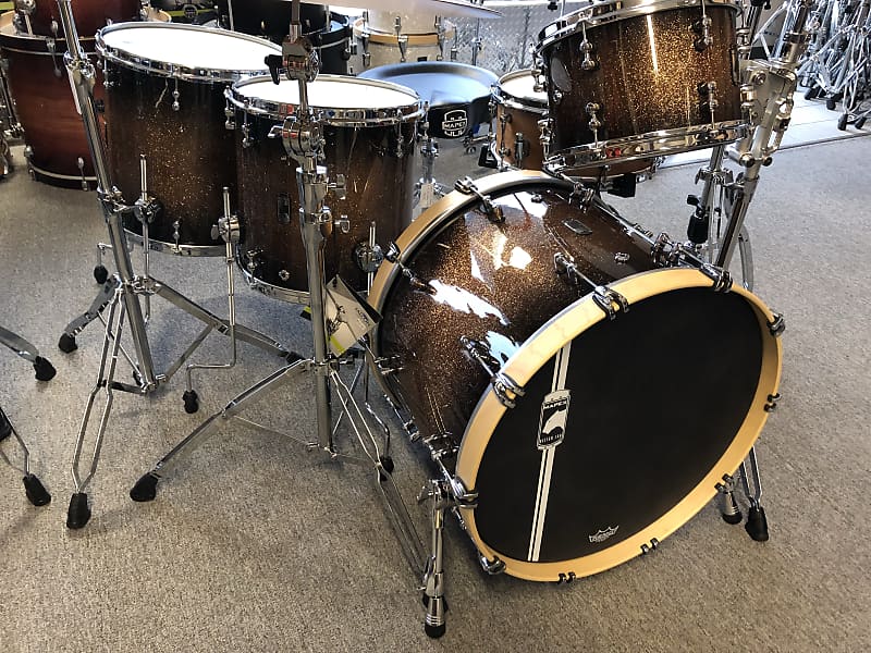ホビー、カルチャーThe Maple 5.5x14 Snare Drum Royal Fade LQ楽器、器材