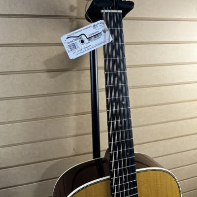 Martin HD12-28 12-String Acoustic Guitar - Natural w/OHSC & PLEK*D #829 image 5