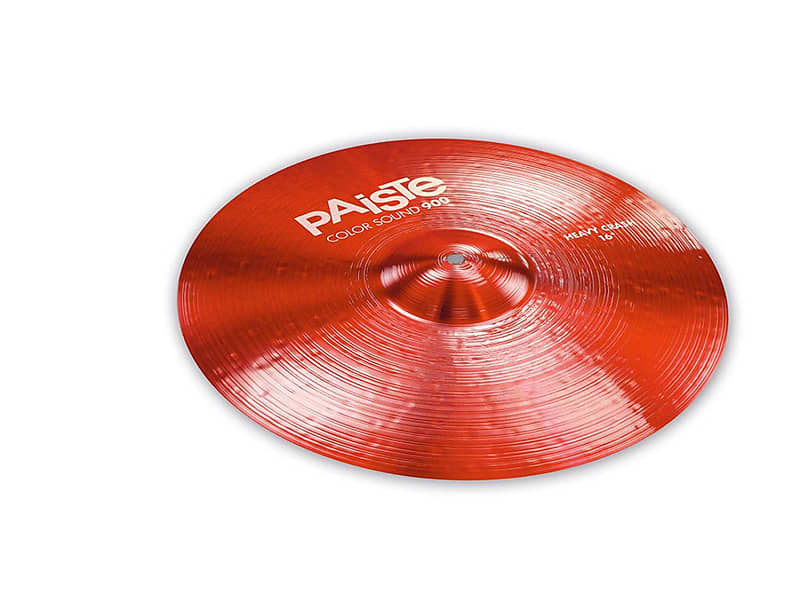 Color Sound 900 Heavy Crash Cymbal Red 16 inches image 1