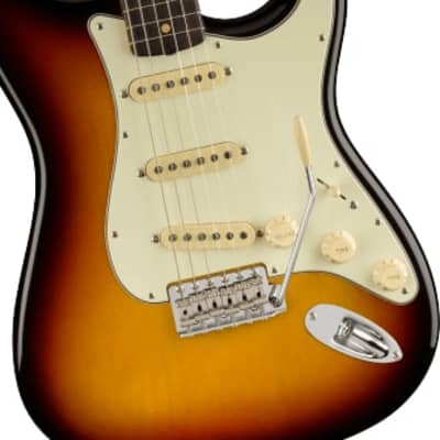 Fender American Vintage II 1961 Stratocaster Electric Guitar, 3-Colour Sunburst image 4