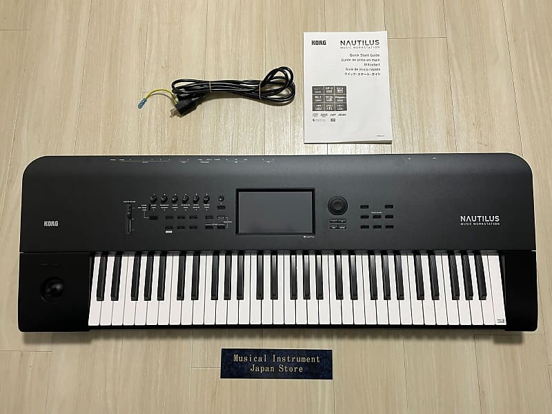 Korg Nautilus 61-Key Music Workstation 2020 - Present - Black | Reverb