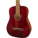 Fender FA-15 3/4 Steel String Acoustic Guitar in Red