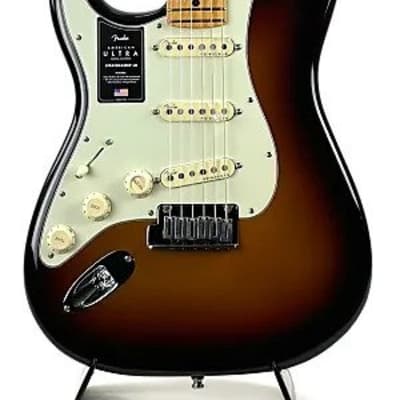 Fender American Ultra Stratocaster® Left-Hand, Maple Fingerboard, Ultraburst image 3