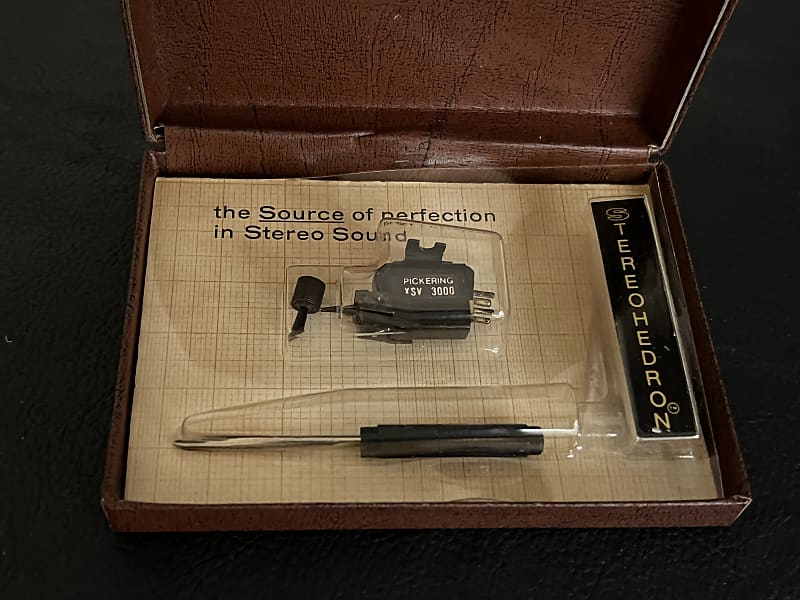 Pickering XSV 3000 Cartridge & D3000 Stereohedron Stylus In Reverb