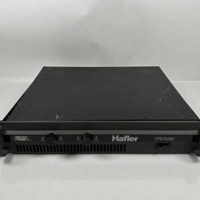 Hafler PRO5000 Professional Power Amplifier, Stereo | Reverb