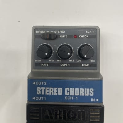 Arion SCH-1 Stereo Chorus Analog Gray Rare Vintage Guitar Effect Pedal MIJ Japan image 2