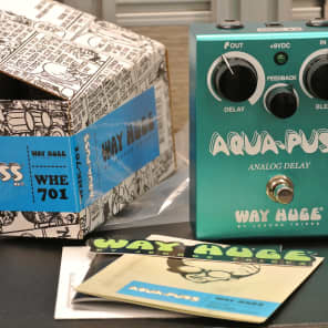WAY HUGE AQUA-PUSS MK II アナログディレイ ギター Way Huge Aqua Puss MkII Analog Delay Way Huge Aqua