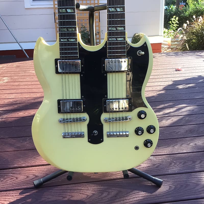 1978 Gibson EDS-1275 Doubleneck - White image 1