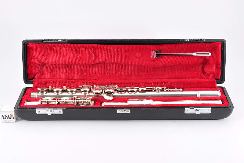Yamaha YFL-311 Flute Silver Made in Japan w/Hardcase Used From Japan #025123 image 1