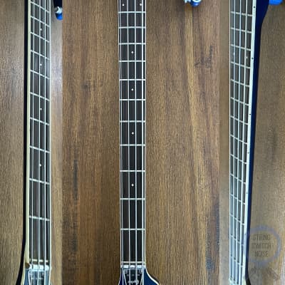 Guyatone, EB-9 Bass, Sharp 5, Blue Sparkle, MIJ, 1968 - early 70s image 8