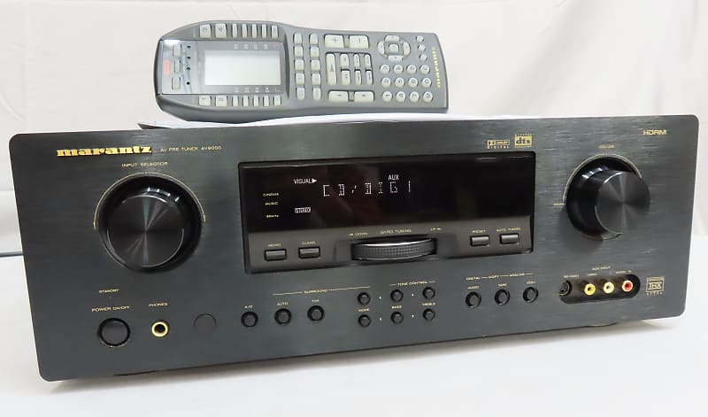 Marantz AV9000 Tuner Preamplifier - 5.1 Channel Preamp Includes Remote