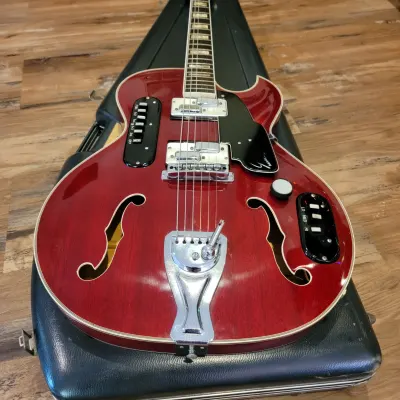Goya Rangemaster 107R Electric Guitar Vintage 1960s Italy Plays Great Original W/OHSC image 3