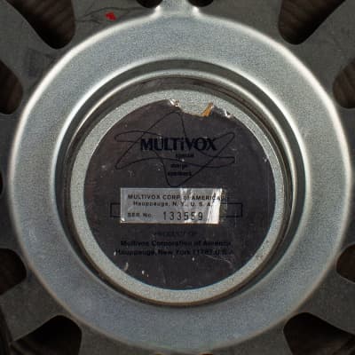 Multivox Premier P50R Amplifier with Original Speaker image 5