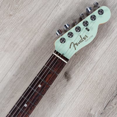 Fender Ultra Luxe Telecaster Rosewood, Transparent Surf Green