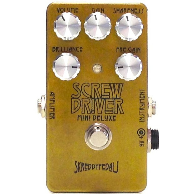 Skreddy Screw Driver Mini Deluxe Overdrive pedal Reverb