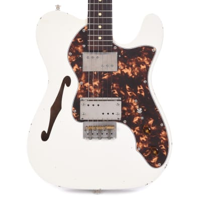Waterslide Thinline T-Style Deluxe Coodercaster Aged White Nitro (Serial #782023) for sale