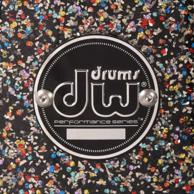 DW Performance Series 13/16/24 3pc. Drum Kit Confetti Sparkle (CME Exclusive) image 2