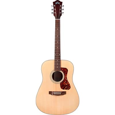Guild D-240E Flamed Mahogany Dreadnought Acoustic-Electric Guitar - Natural for sale