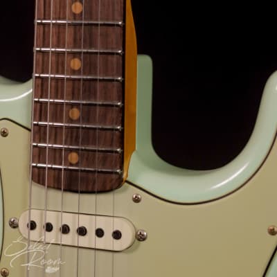 Fender Custom Shop LTD '60 Stratocaster, Journeyman Relic, Faded Aged Surf Green image 7