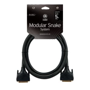 Planet Waves PW-DB25MM-05 Modular Snake DB25 Core Cable - 5'